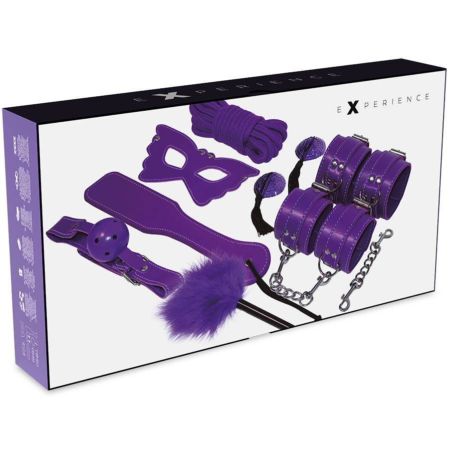 Experience - Bdsm Fetish Kit Serie Purple 2 Experience - Bdsm Fetish Kit Serie Purple - Imagen 2