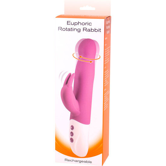 Seven Creations - Euphoric Vibrador Conejito Con Rotación Lila 2 Seven Creations - Euphoric Vibrador Conejito Con Rotación Lila - Imagen 2