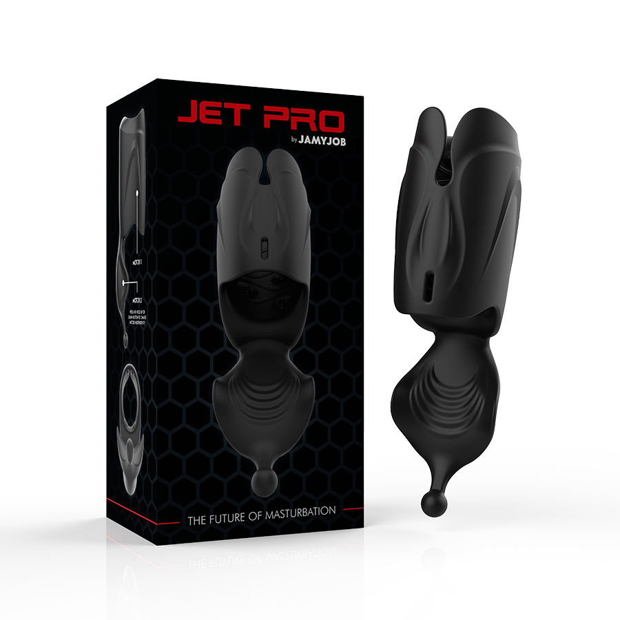 Jamyjob - Masturbador Stroker Vibrador 2 Motores 1 Jamyjob - Masturbador Stroker Vibrador 2 Motores