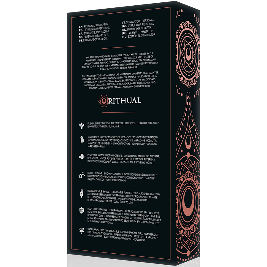 Rithual - Kriya Estimulador Punto-G Recargable Orquidea 19 Rithual - Kriya Estimulador Punto-G Recargable Orquidea - Imagen 19
