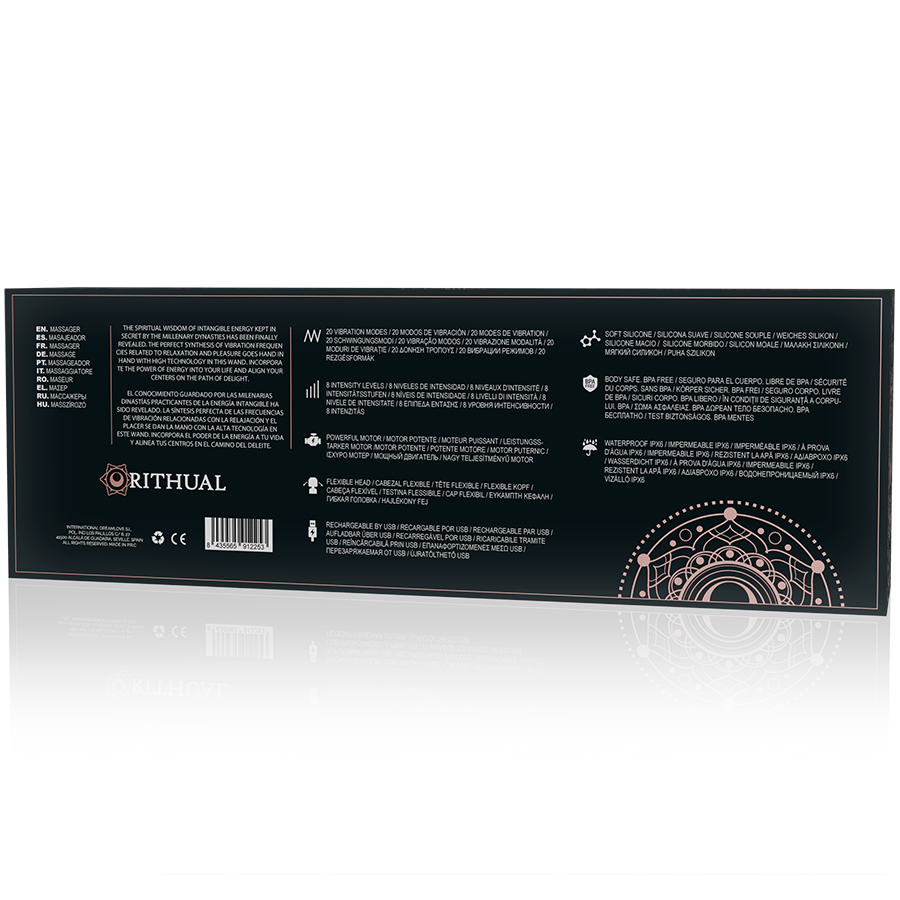 Rithual - Akasha Wand Recargable Potente 2.0 Orquidea 13 Rithual - Akasha Wand Recargable Potente 2.0 Orquidea - Imagen 13