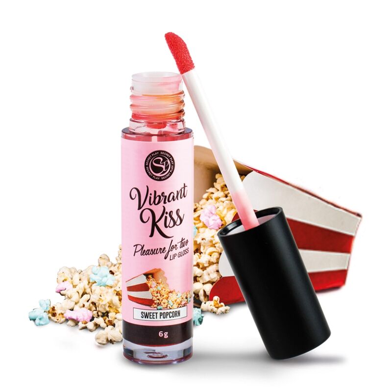 Secretplay - Lip Gloss Vibrant Kiss Palomitas Dulces 1 Secretplay - Lip Gloss Vibrant Kiss Palomitas Dulces