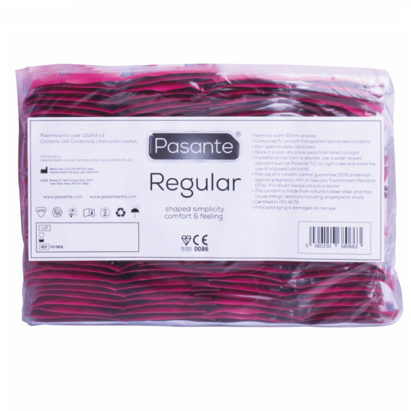 Pasante - Condom Gama Regular 144 Unidades (Bolsa) 2 Pasante - Condom Gama Regular 144 Unidades (Bolsa) - Imagen 2