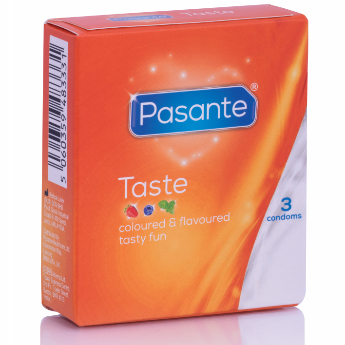 Pasante - Preservativos Sabores 3 Unidades 1 Pasante - Preservativos Sabores 3 Unidades