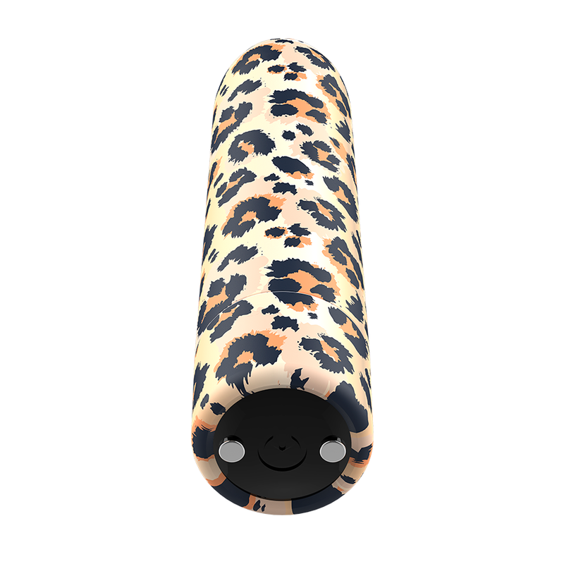 Custom Bullets - Bala Recargable Leopard 10 Intensidades 2 Custom Bullets - Bala Recargable Leopard 10 Intensidades - Imagen 2