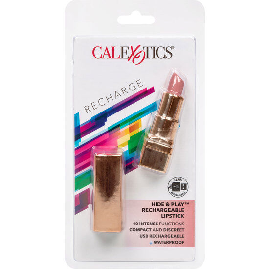 Calexotics - Bala Pintalabios Recargable Hide &Amp; Play Soft Rosa 2 Calexotics - Bala Pintalabios Recargable Hide &Amp; Play Soft Rosa - Imagen 2
