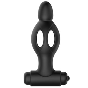 Mr Play - Plug Anal de Silicona con Vibración