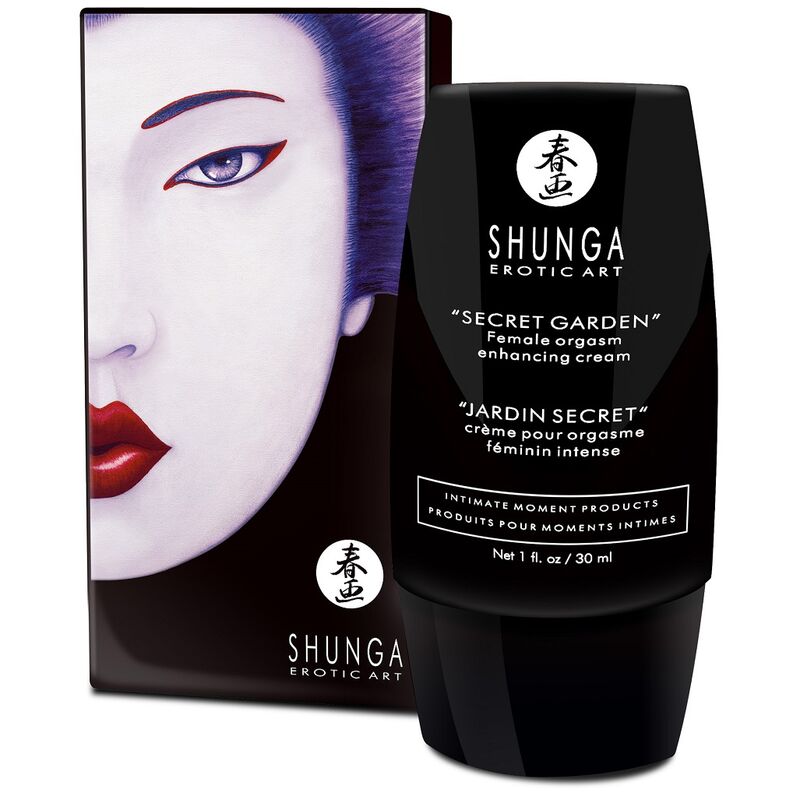 Shunga - Crema Orgasmo Femenino Intenso Jardín Secreto 1 Shunga - Crema Orgasmo Femenino Intenso Jardín Secreto