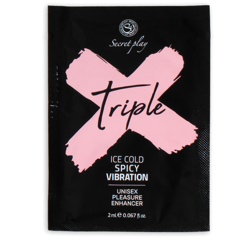 Secretplay - Monodosis Triple X Intensificador Placer 1 Secretplay - Monodosis Triple X Intensificador Placer