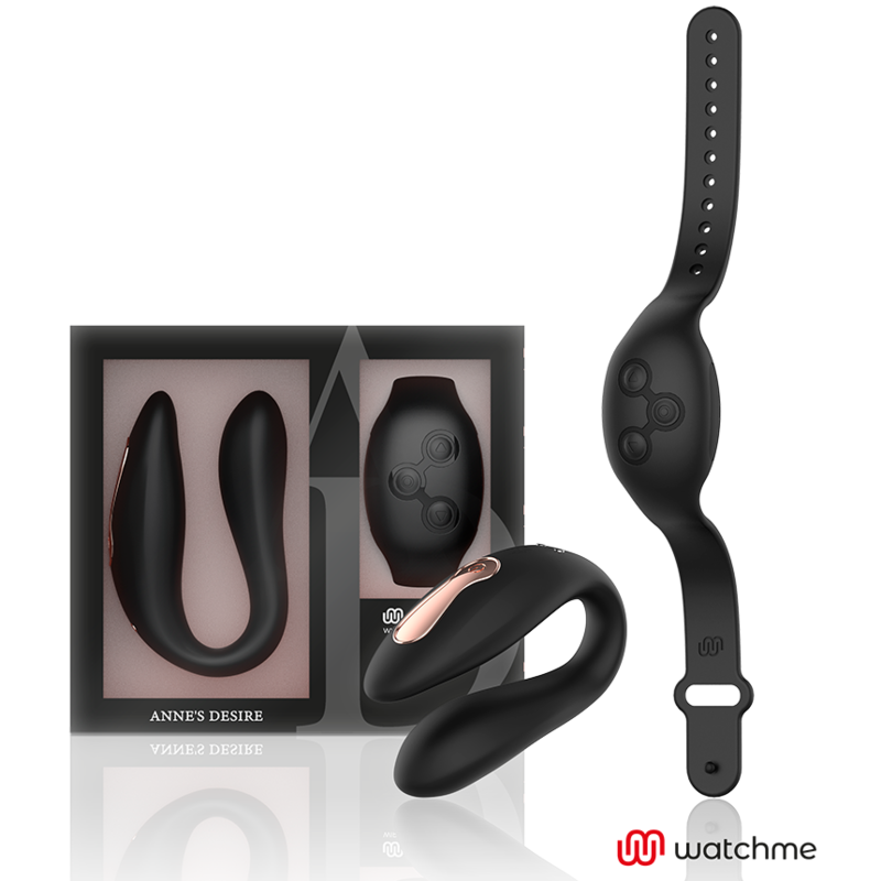 Anne'S Desire - Dual Pleasure Tecnología Watchme Negro 1 Anne'S Desire - Dual Pleasure Tecnología Watchme Negro