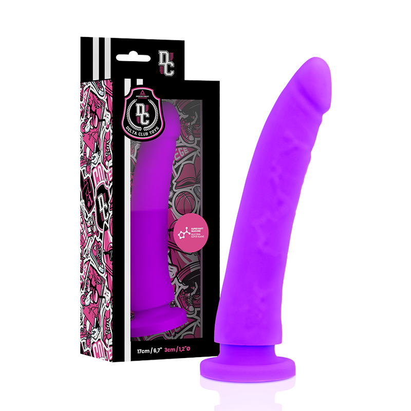 Delta Club - Toys Arnes + Dildo Lila Silicona Medica 17 Cm -O- 3 Cm 3 Delta Club - Toys Arnes + Dildo Lila Silicona Medica 17 Cm -O- 3 Cm - Imagen 3