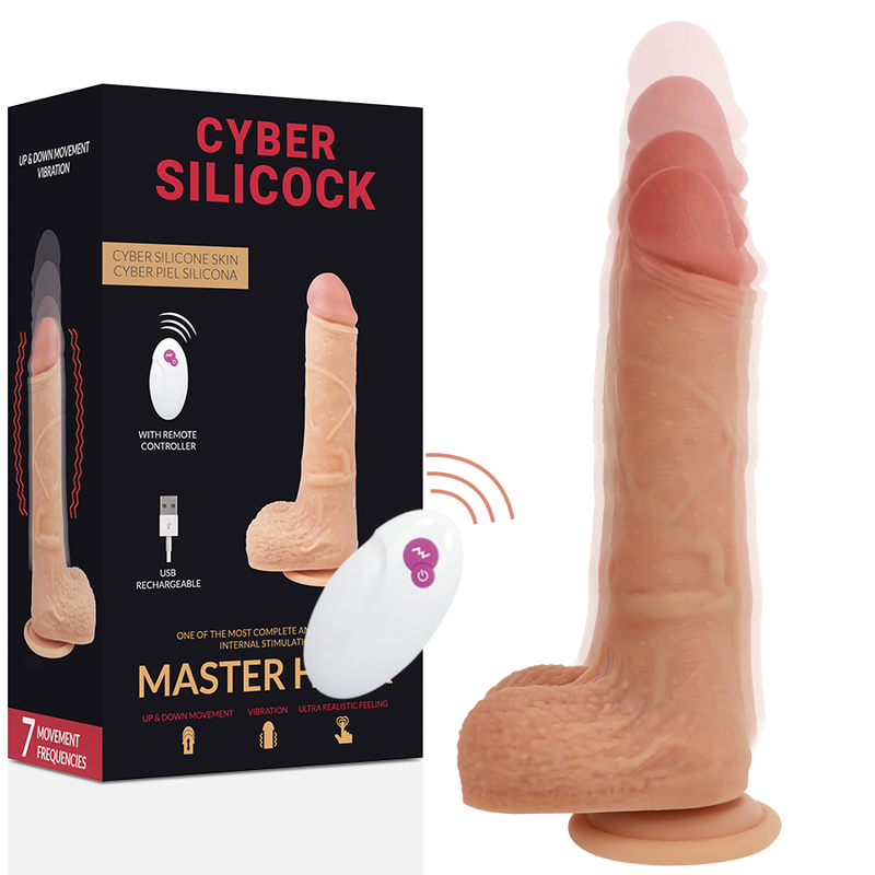 Cyber Silicock - Realístico Control Remoto Master Huck 20.9 Cm -O- 4 Cm 1 Cyber Silicock - Realístico Control Remoto Master Huck 20.9 Cm -O- 4 Cm