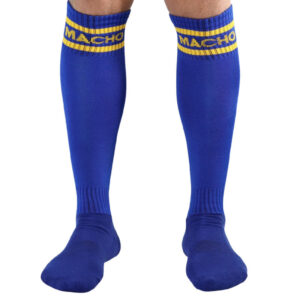 Macho - Calcetines Largos Talla Unica Rojo
