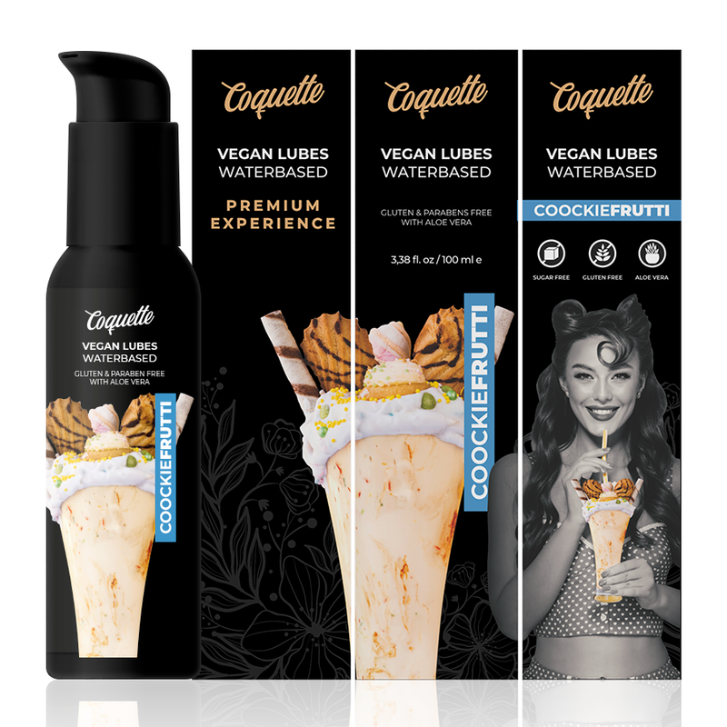 Coquette Chic Desire - Premium Experience Lubricante Vegano Cookiefrutti 100Ml 3 Coquette Chic Desire - Premium Experience Lubricante Vegano Cookiefrutti 100Ml - Imagen 3