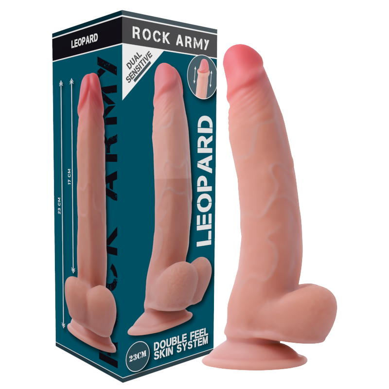 Rockarmy - Arnés + Dual Density Leopard Dildo Realista 23 Cm -O- 4.77 Cm 12 Rockarmy - Arnés + Dual Density Leopard Dildo Realista 23 Cm -O- 4.77 Cm - Imagen 12