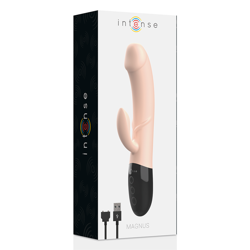 Intense - Magnus Vibrador Recargable Dual Natural 7 Intense - Magnus Vibrador Recargable Dual Natural - Imagen 7